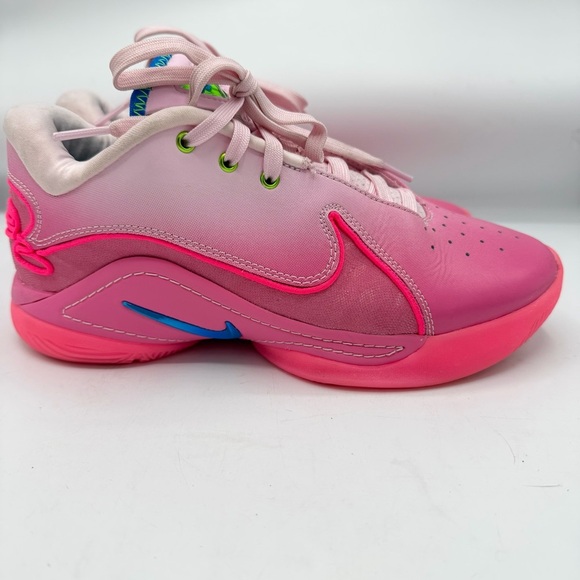 Nike Mens Lebron XXII SN (I Promise) Pink and Blue Sneakers - Picture 4 of 14